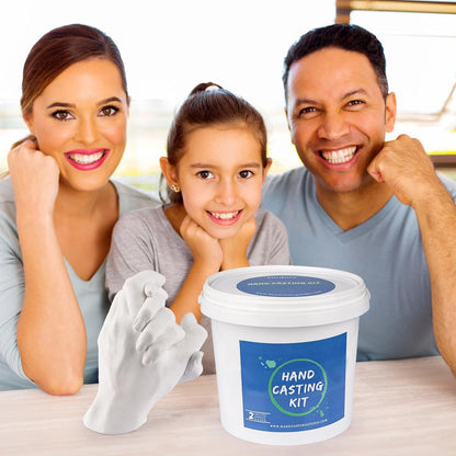Hands Casting Kit for Couples – DIY Plaster Hand Mold for Memories - Trenduff