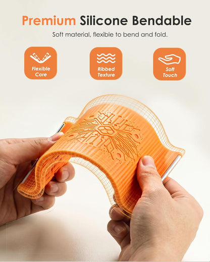 Portable Foldable Phone Holder – Flexible 360° Silicone Travel Stand