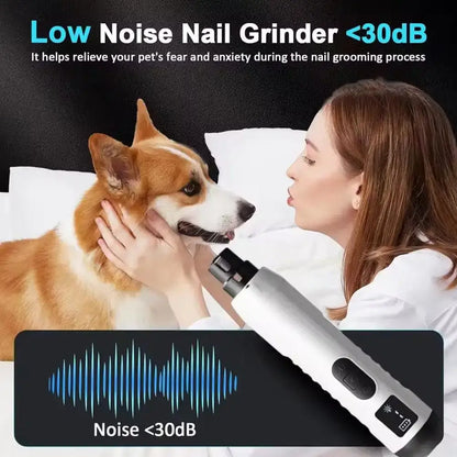 Professional Pet Nail Grinder – Safe & Stress-Free Paw Trimming