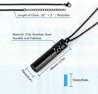 Essential Oil Diffuser Necklace – Aromatherapy Locket Set - Trenduff