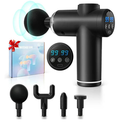 Portable Mini Massage Gun – Deep Tissue Muscle Relief Tool - Trenduff